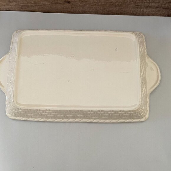 Metlox Vintage Poppytrail Red Rooster 3-Section Divided Ceramic Serving Dish USA - Picture 12 of 13